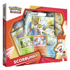 Pokemon Galar Collection Box - Scorbunny with Zacian